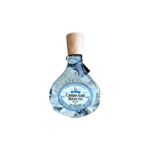 Tequila Campo Azul SELECTO Blanco 750 ml.100% de Agave